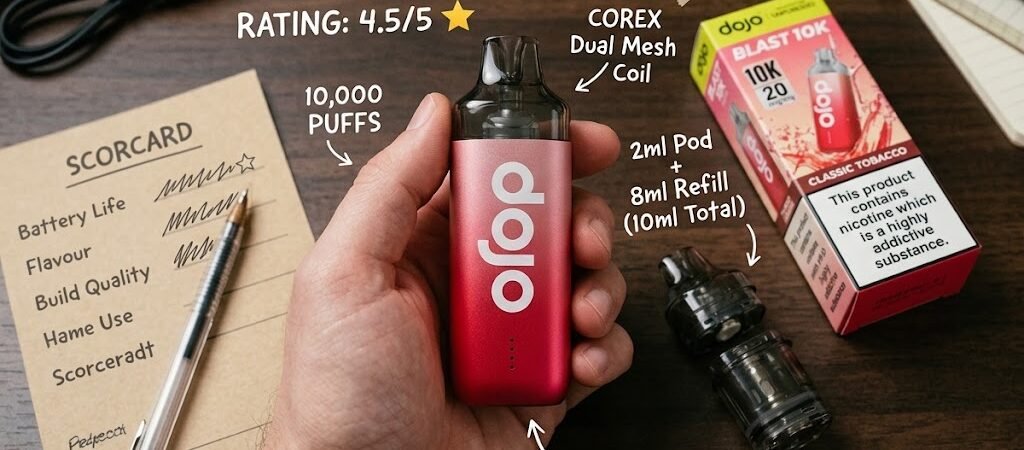 DOJO Blast 10K Review: The Prefilled Pod System That Actually Lasts