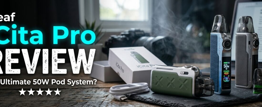 Eleaf iCita Pro Review: The Luxury Pod Mod That Hides a Dual-Coil Secret